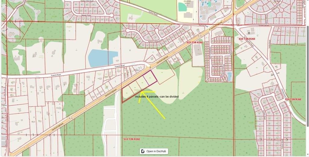 Property Image for LAND ONLY 6 acr Hartford Hwy-LAND ONLY- 6 ACRES (Outside Circle)