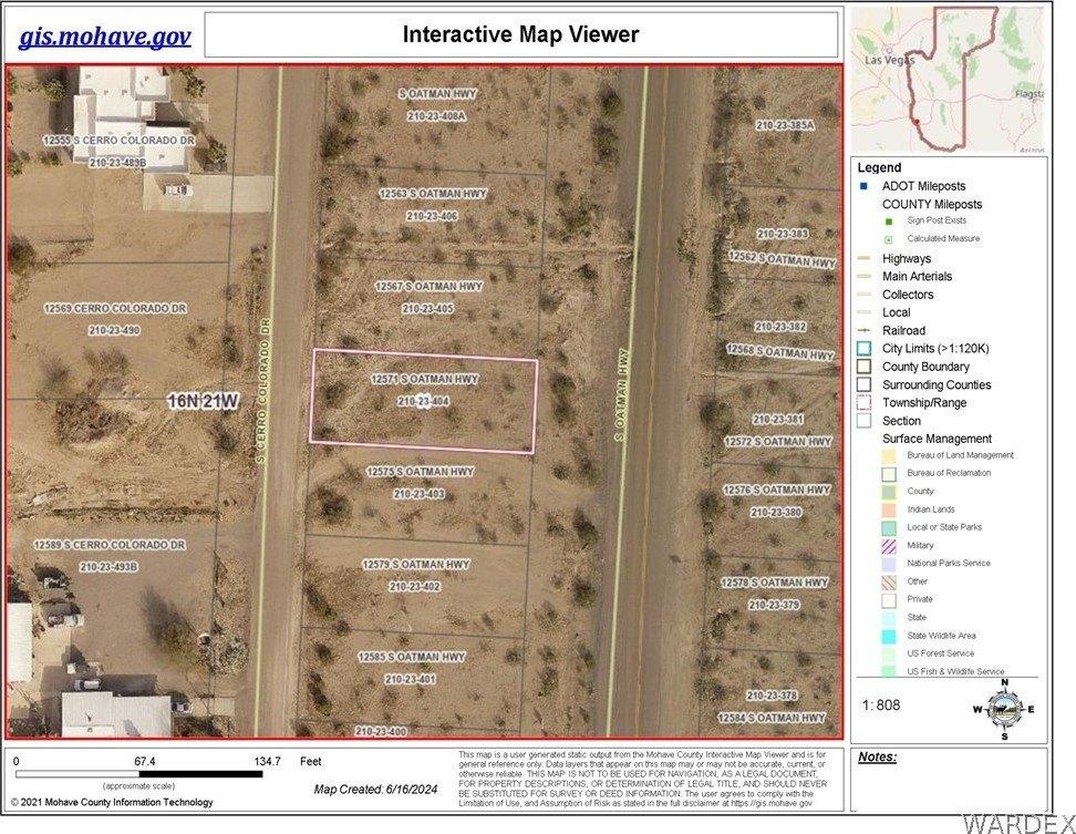 Property Image for 12571 S Oatman Highway