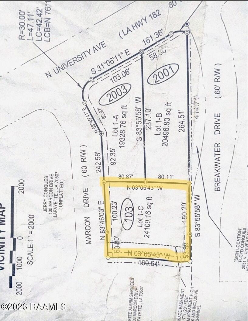 Property Image for 103 Marcon Drive lot: 1-C